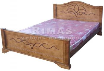 Кровать из дуба «Бергамо»