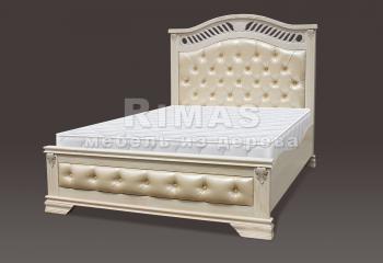 Кровать с мягким изголовьем  «Валенсия (мягкая)»